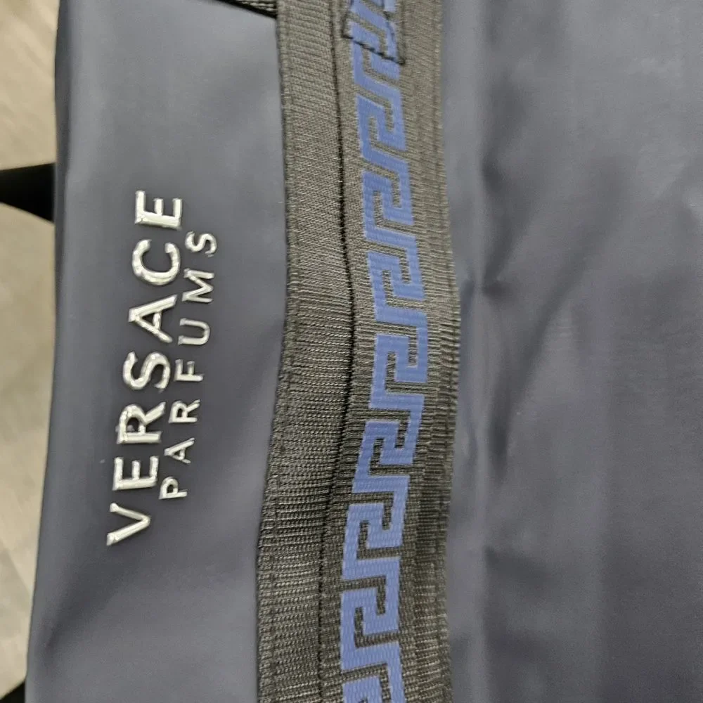 Versace Jeans Collection Blue Duffel Bag
